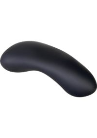 Hidden Pleasure Rechargeable Silicone Panty Vibe with Remote Control - Black
