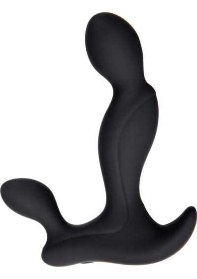 Adam and Eve Adam`s Vibrating Triple Probe Rechargeable Silicone Prostate Massager - Black