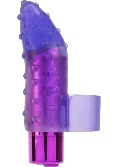 PowerBullet Frisky Finger Rechargeable Finger Massager - Purple
