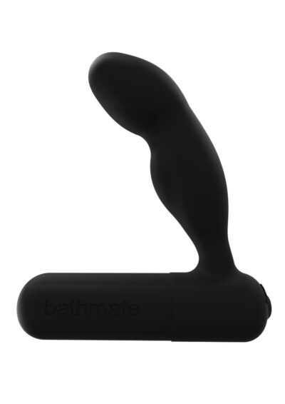 Bathmate Prostateand Perineum Rechargeable Silicone Massager Silicone - Black