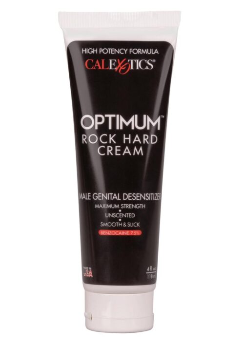 Optimum Rock Hard Cream Male Genital Desensitizer Cream 4oz (Boxed)