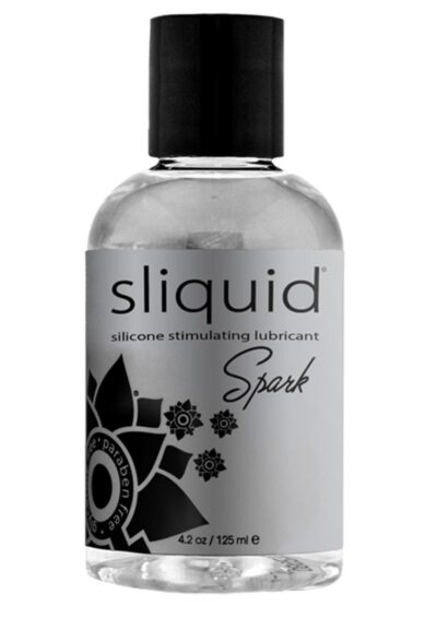 Sliquid Naturals Spark Booty Buzz Silicone Stimulating Lubricant 4.2oz