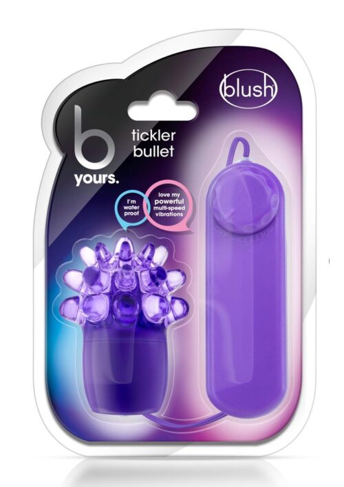 B Yours Tickler Bullet with Remote Control - Purple