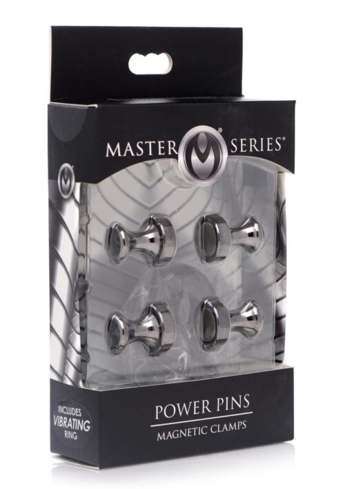 Master Series Power Pins Magnetic Clamps - Silver