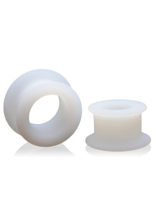 Master Series Stretch Master 2 Piece Training Silicone Ass Grommet Set - White