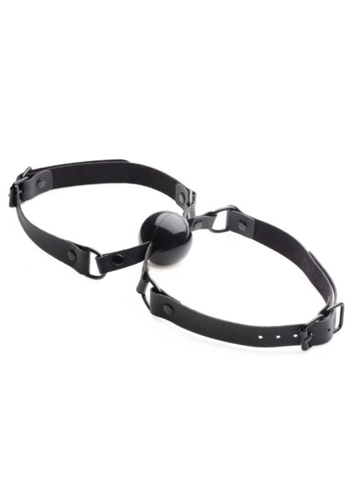 Master Series Doppelgänger Silicone Double Mouth Gag - Black