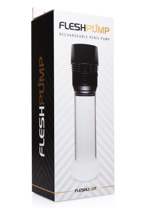 Fleshlight Fleshpump Rechargeable Penis Pump - Clear