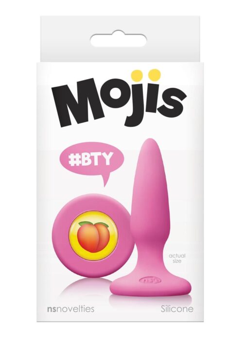 Moji`s #BTY Silicone Tapered Mini Anal Plug - Pink