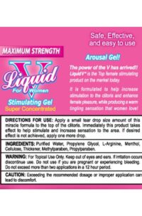 Liquid V Famle Stimulating Gel (3 Pack)