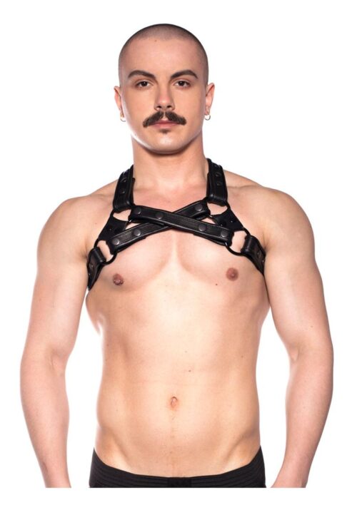 Prowler Red Cross Harness - Large/XLarge -Black