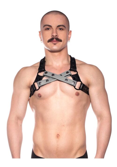 Prowler Red Cross Harness - Large/XLarge - Gray