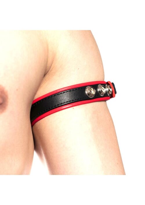 Prowler Red Bicep Band - One Size - Black/Red
