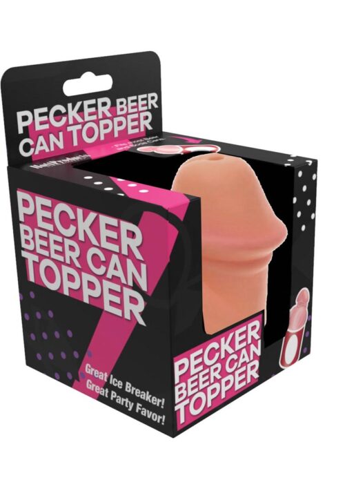 Pecker Beer Can Topper Novelty Gift