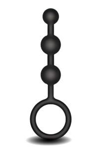 Frederick`s Of Hollywood  Silicone Anal Beads - Black