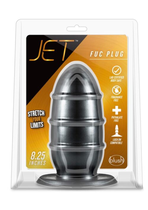 Jet Fuc Butt Plug - Carbon Metallic Black