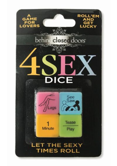 Behind Closed Doors 4 Sex Dice Couples Game