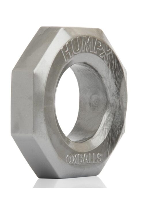 Oxballs HumpX Silicone Cock Ring - Silver