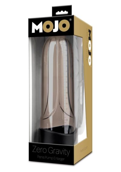 Mojo Zero Gravity Powerful Suction Penis Pump - Clear/Black