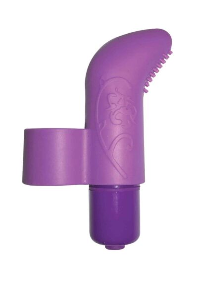 The 9`s - S-Finger Silicone G-Spot Vibrator - Purple