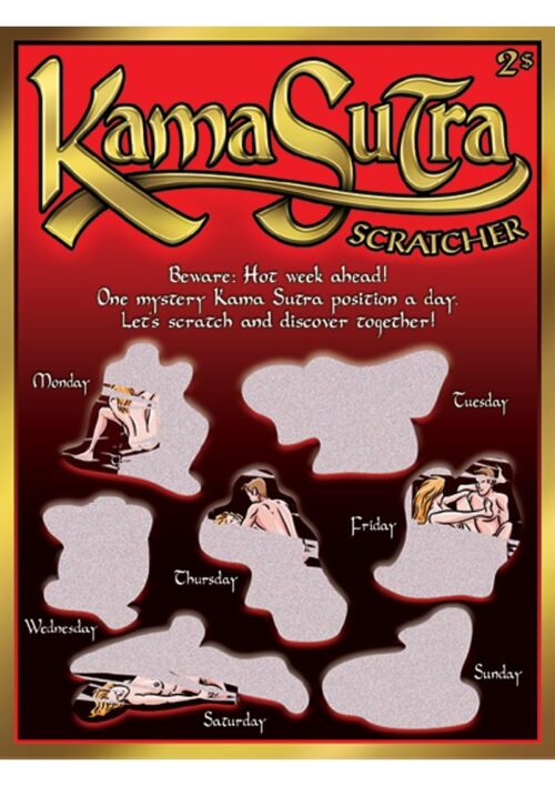 Kama Sutra Scratcher Game Ticket