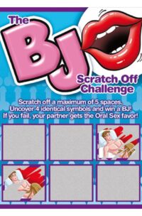 BJ Scratch Off Challenge Game Ticket