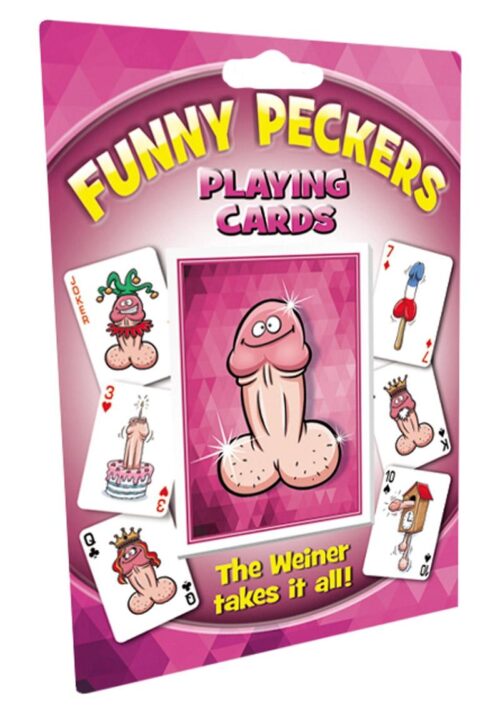 Funny Peckers Playing Cards