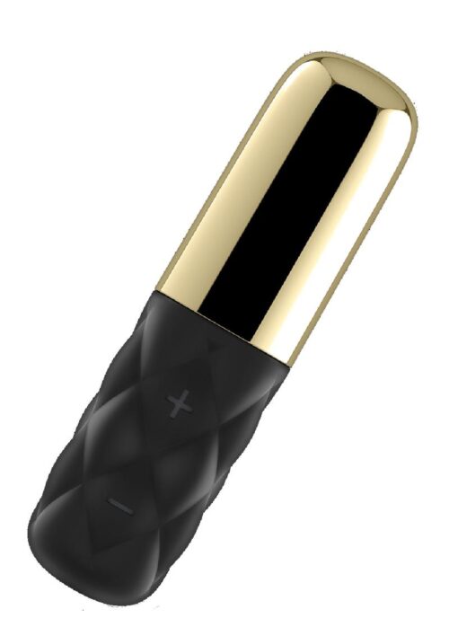 Satisfyer Mini Lovely Honey Magnet USB Recharge Bullet Waterproof 4.4in - Gold