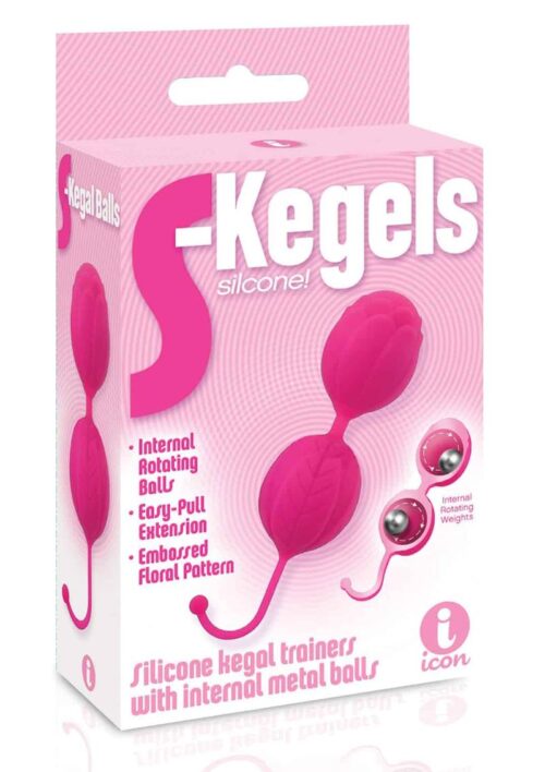 The 9`s - S-Kegels Silicone Kegel Balls - Pink