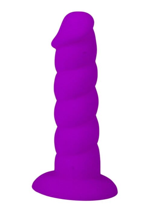 Suga` Daddy Silicone Dildo 5.5in - Purple