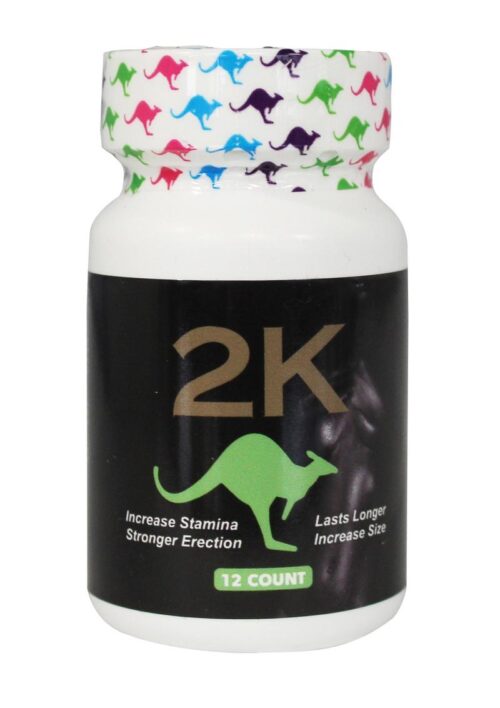 Kangaroo 2K For Him Sexual Enhancement - Green (12 pack)