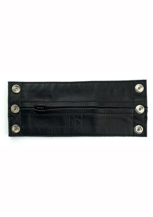 Prowler Red Leather Wrist Wallet - XLarge - Black/White