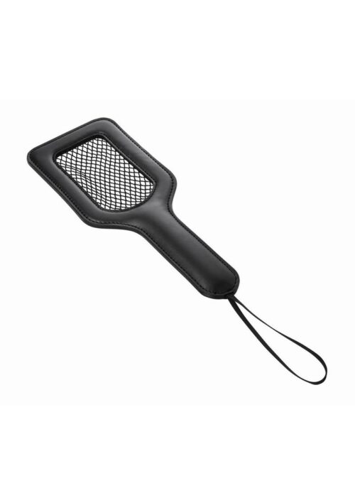 Sex and Mischief Fishnet Paddle 12in - Black