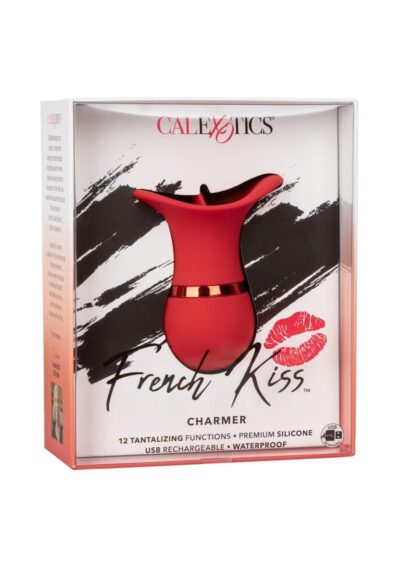 French Kiss Charmer Silicone Clitoral Stimulator - Red