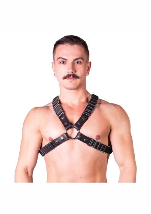 Prowler Red Ballistic Harness - Large - Black/Silver