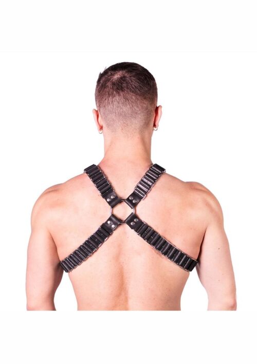 Prowler Red Ballistic Harness - XLarge - Black/Silver