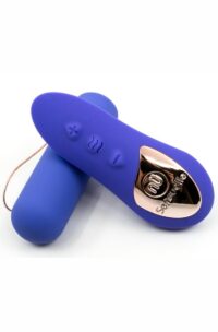 Nu Sensuelle Wireless Bullet Plus with Remote Control Rechargeable Silicone - Ultra Violet