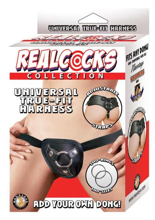 Realcocks Universal Tru-Fit Harness Adjustable - Black