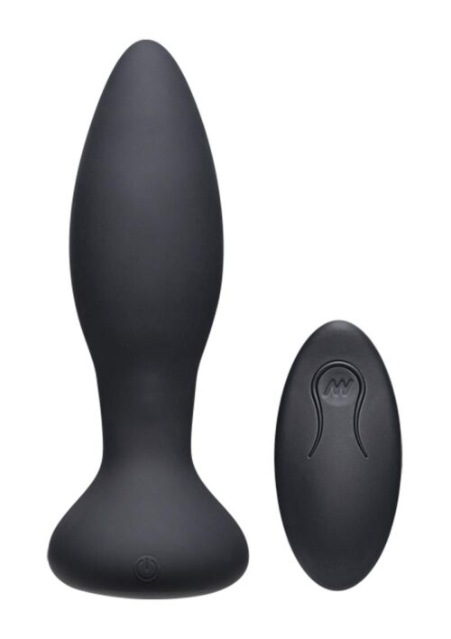 A-Play Vibe Experienced Anal Plug with Remote Control - Black
