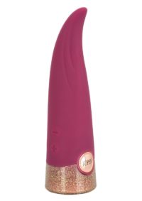 Starstruck Fling Rechargeable Silicone Flickering Vibrator - Red