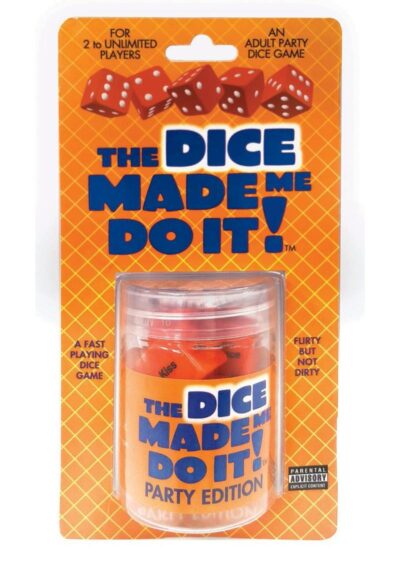 The Dice Made Me Do It Party Edition