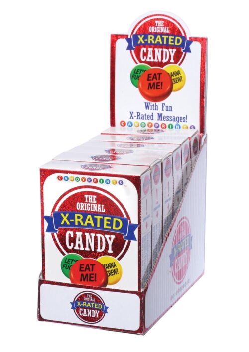 Candy Print X-rated Candy Display (6 per display)