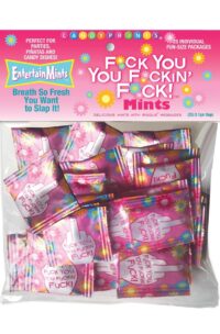 You Fuckin` Fuck! Mints (25 packs per bag)