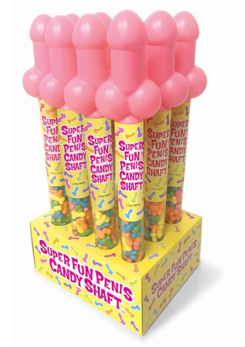 Candy Prints Super Fun Penis Candy Shaft Counter Display (12 per display)