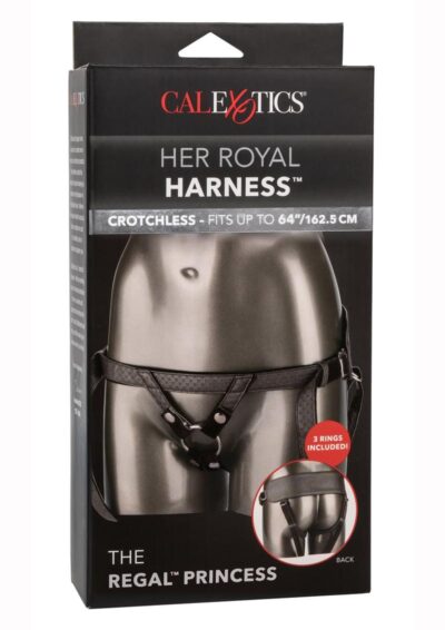 Her Royal Harness The Regal Princess Adjustable Harness - Pewter