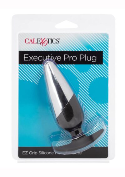 Silicone Executive Pro Butt Plug - Black