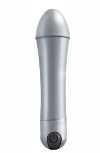 Intense Icon 10 Function Rechargeable Vibrator - Silver