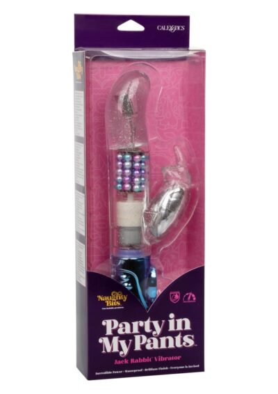 Naughty Bits Party in my Pants Jack Rabbit Rotating and Gyrating Vibrator - Multi-Colored
