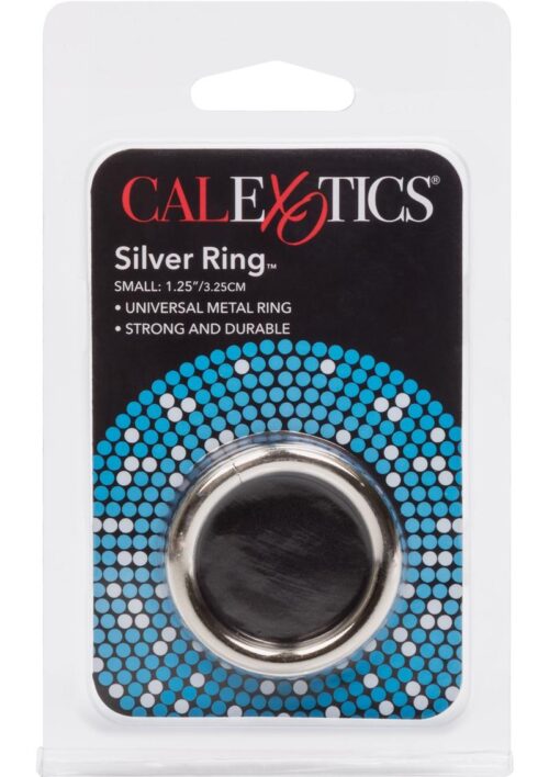 Silver Cock Ring - Small - Silver