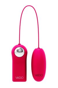 VeDO Ami Remote Control Silicone Bullet Vibrator - Foxy Pink