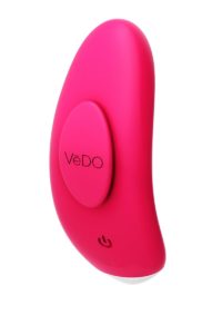 VeDO Niki Rechargeable Silicone Panty Vibrator - Foxy Pink